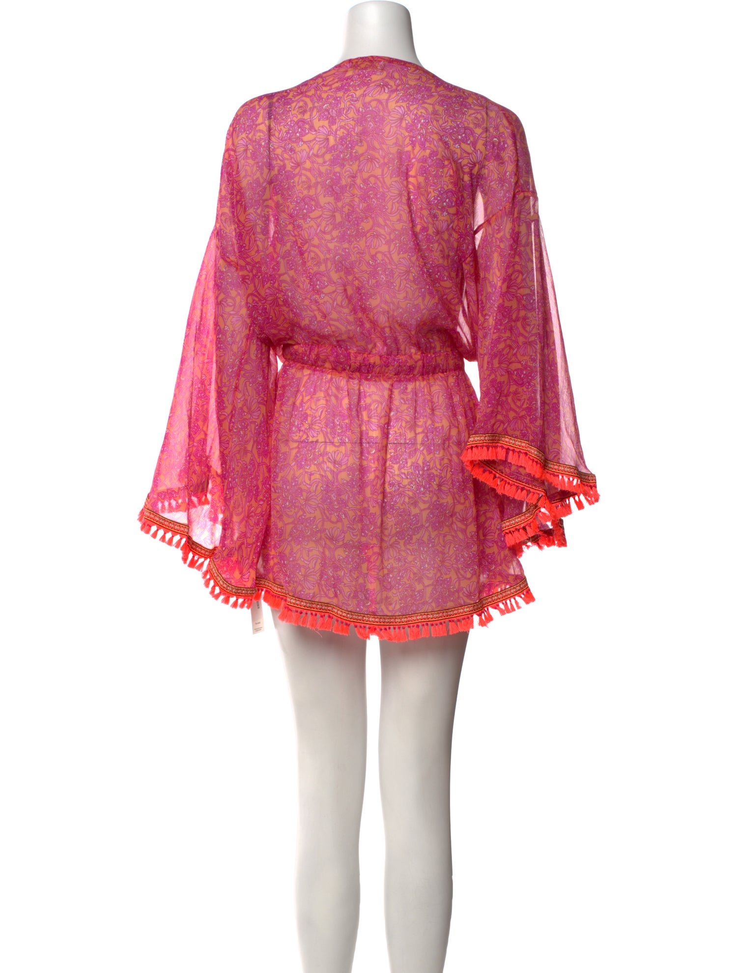 Ramy Brook Floral Print Mini Dress