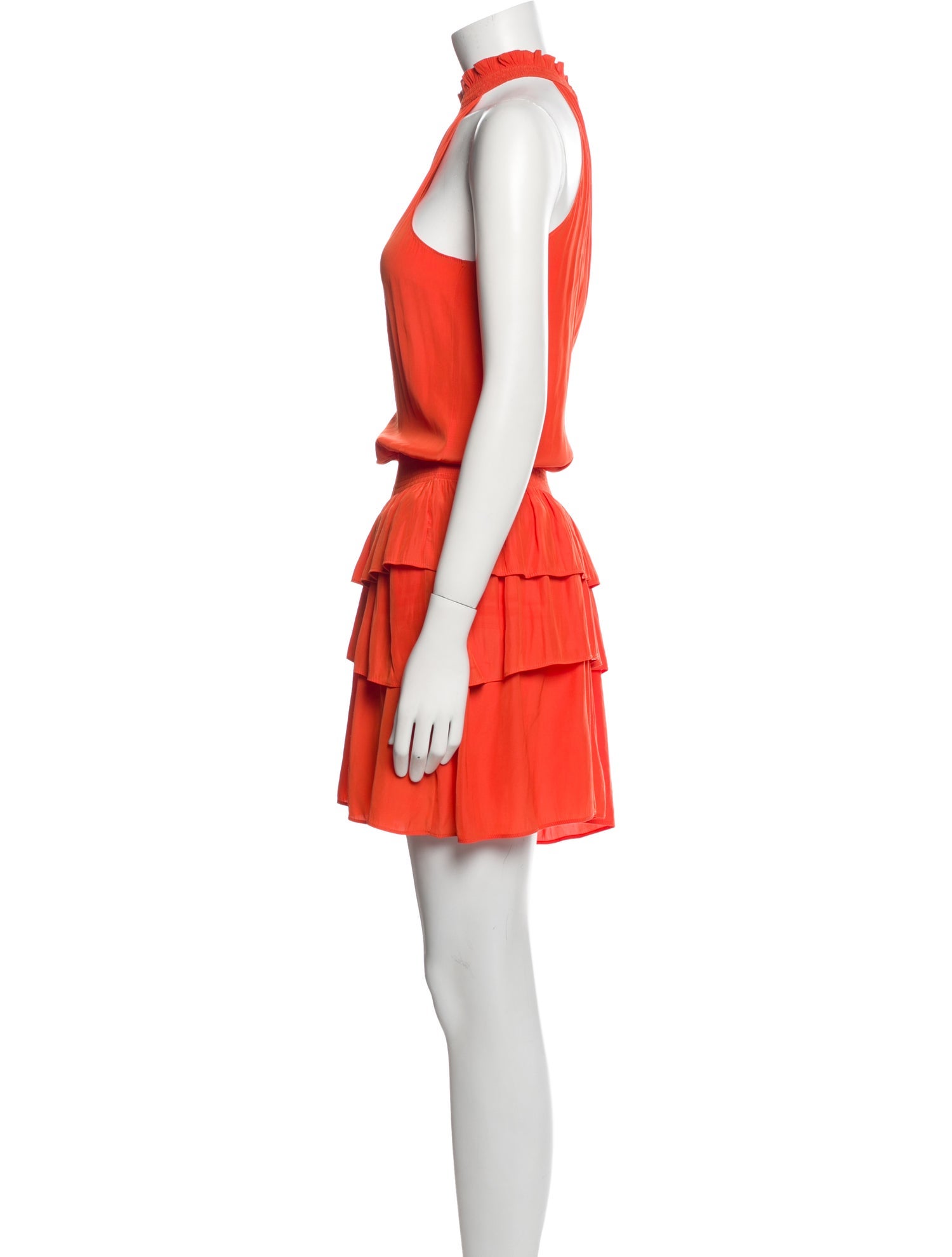 Ramy Brook Mock Neck Knee-Length Dress