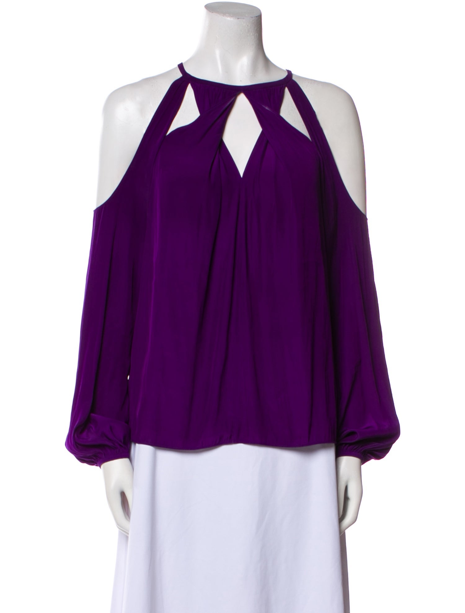Ramy Brook V-Neck Long Sleeve Blouse