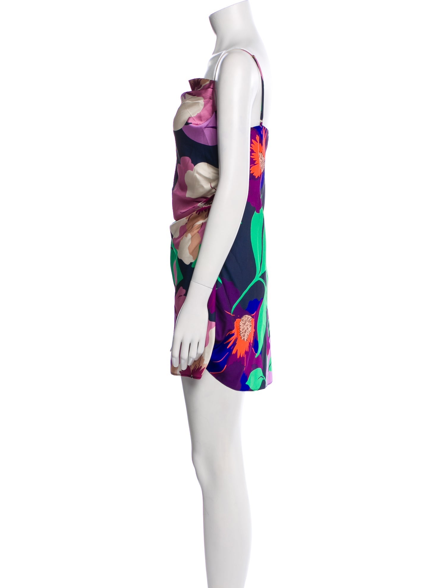 Ramy Brook Floral Print Mini Dress