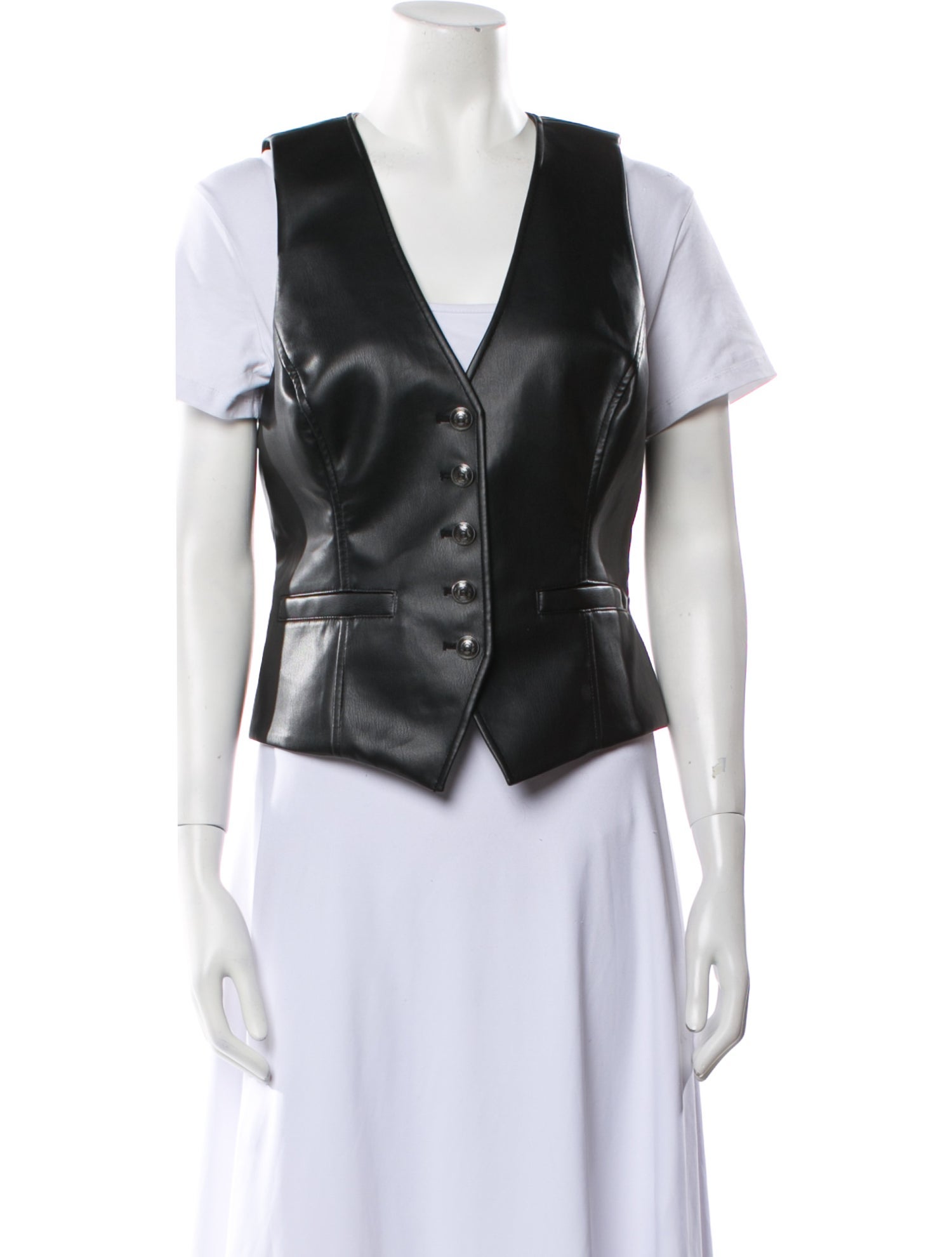 Ramy Brook Leather Vest w/ Tags