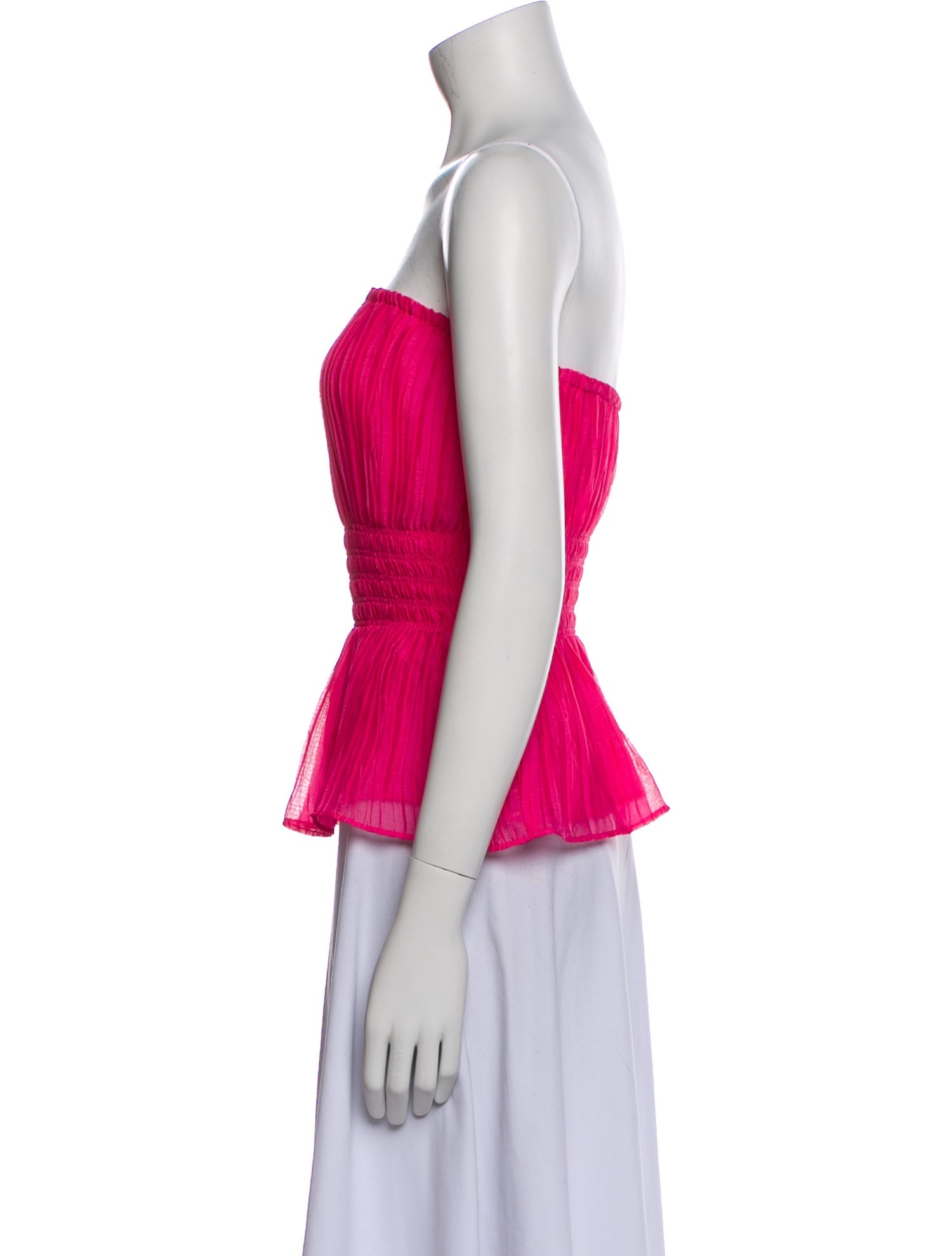 Ramy Brook Strapless Crop Top