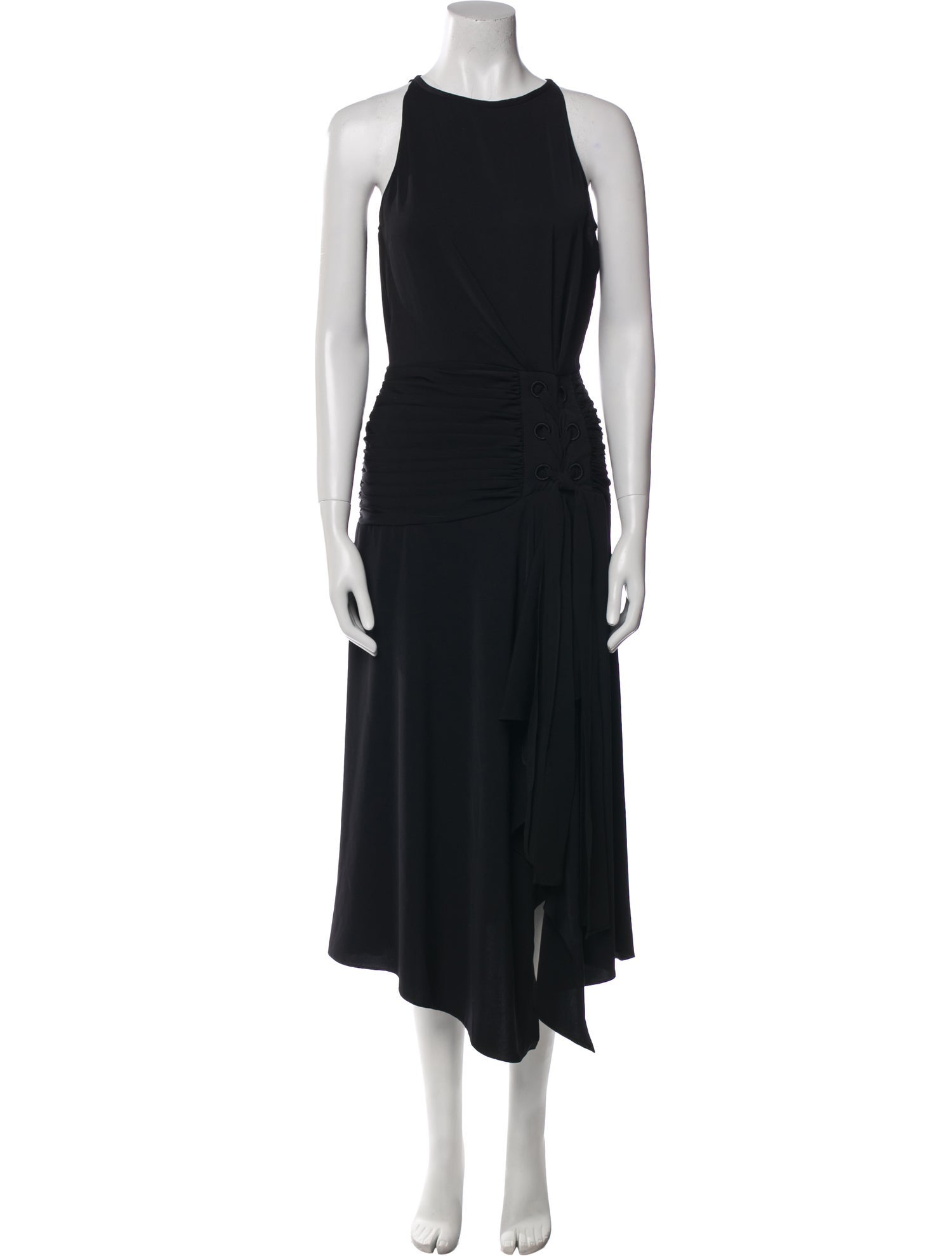 Ramy Brook Crew Neck Midi Length Dress