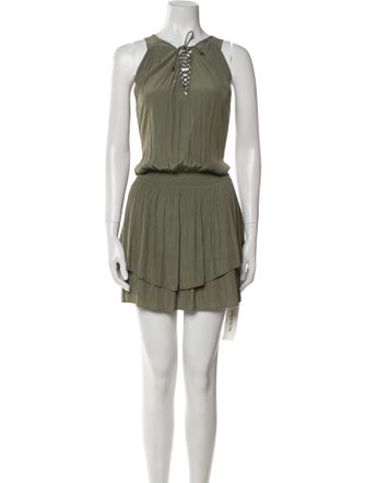 Ramy Brook Halterneck Mini Dress