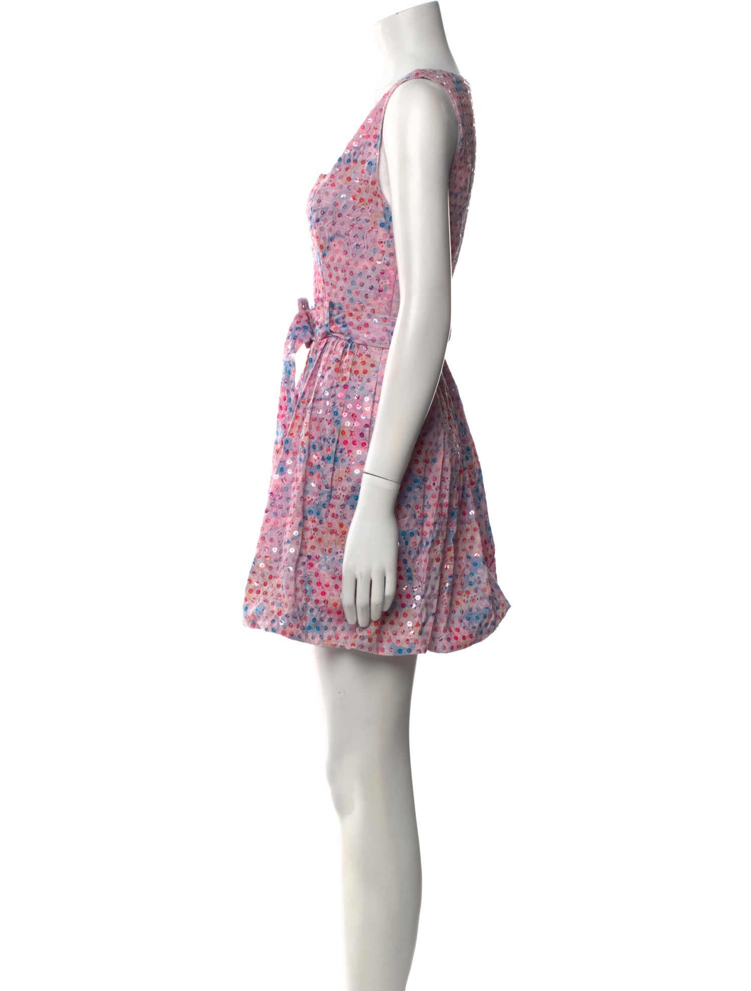 Ramy Brook Floral Print Mini Dress