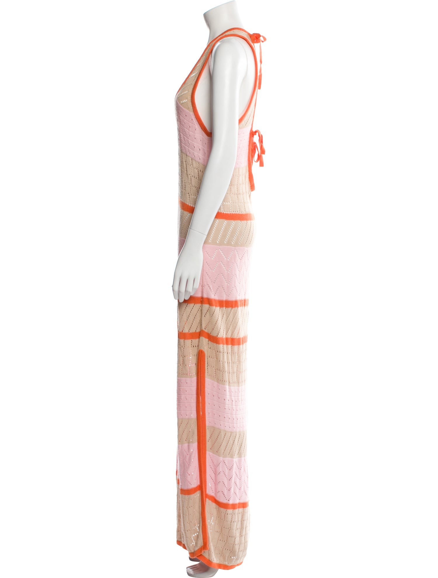 Ramy Brook Striped Long Dress