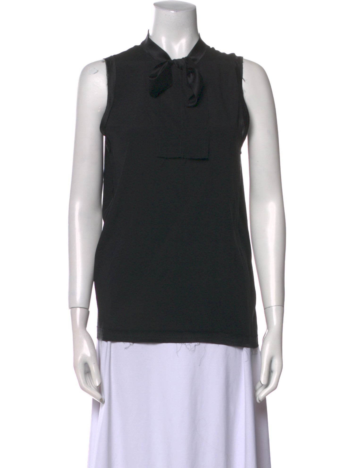 Ramy Brook Silk Crew Neck Top