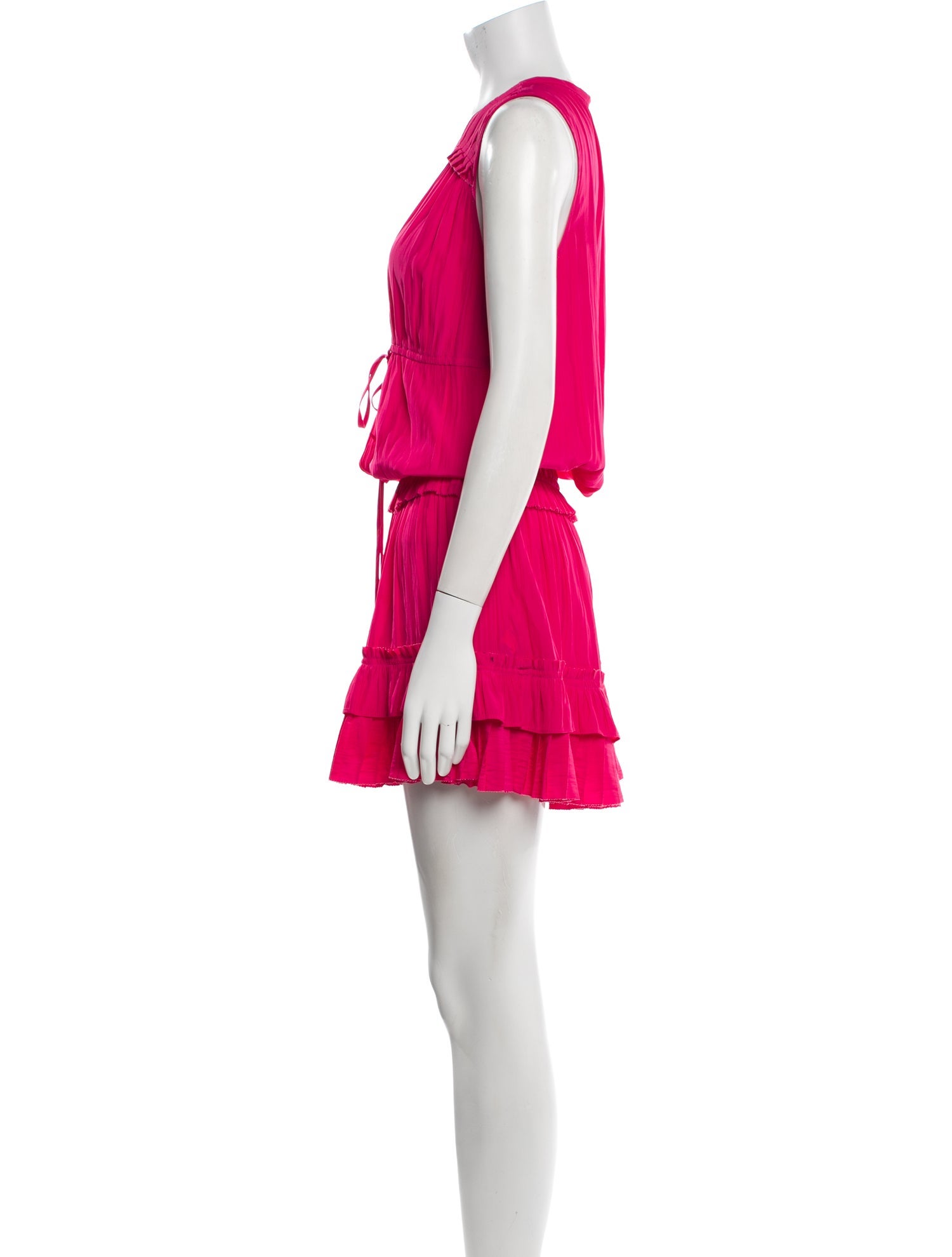 Ramy Brook V-Neck Knee-Length Dress