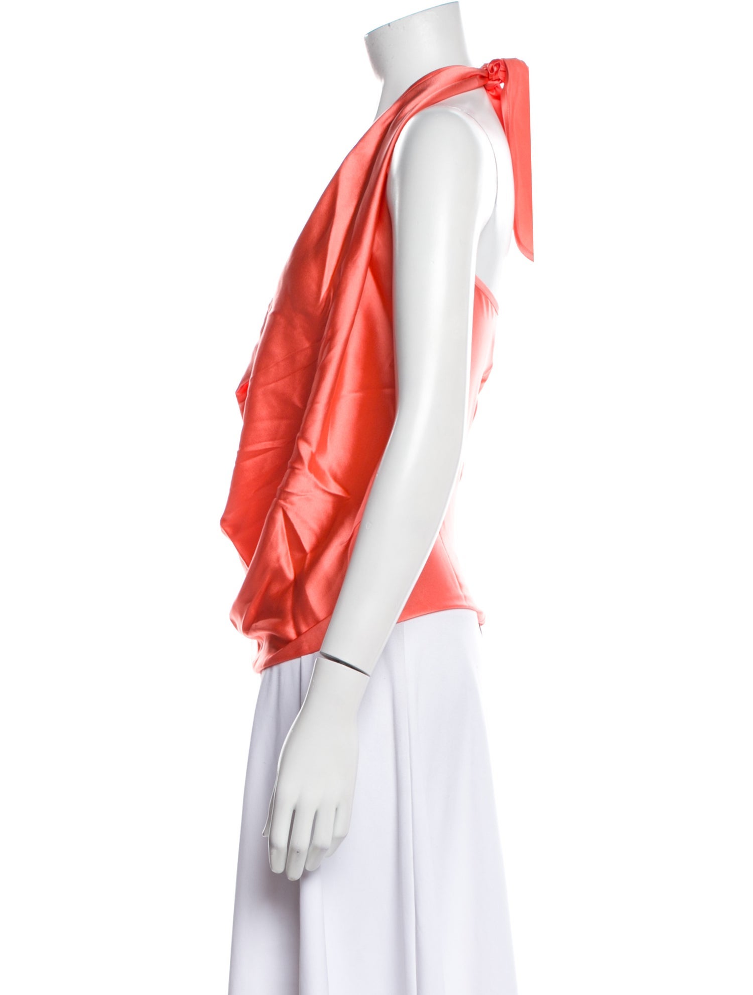 Ramy Brook Silk Cowl Neck Blouse