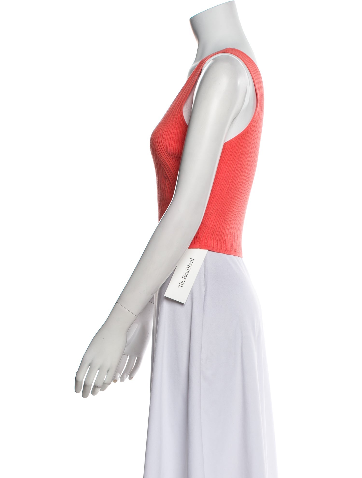 Ramy Brook V-Neck Sleeveless Crop Top