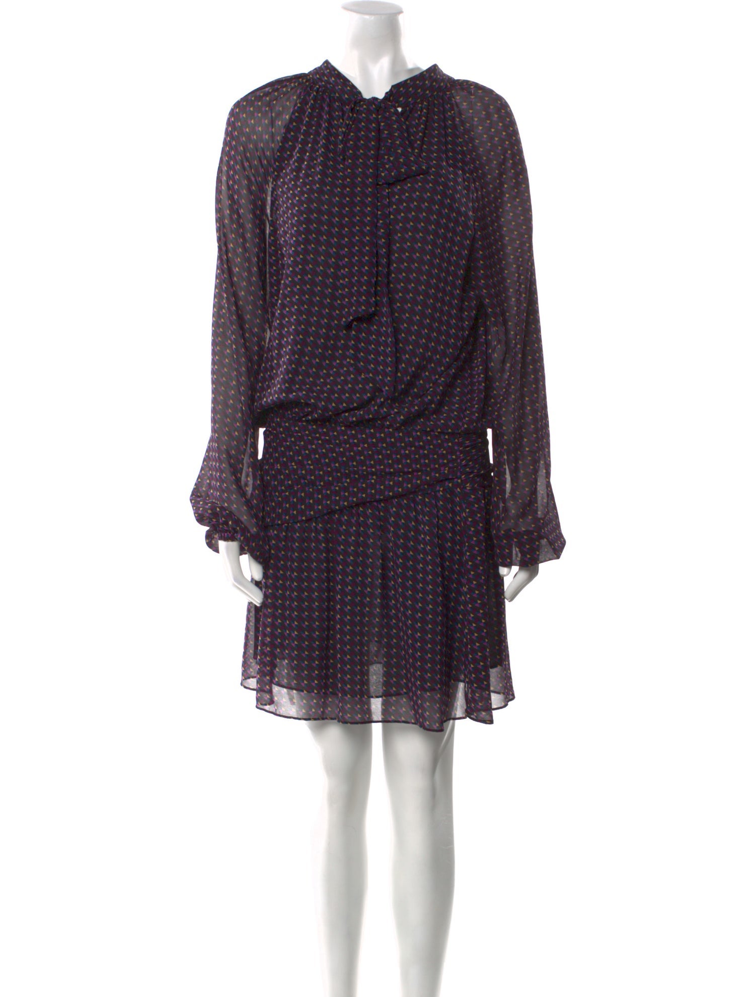 Ramy Brook Printed Knee-Length Dress