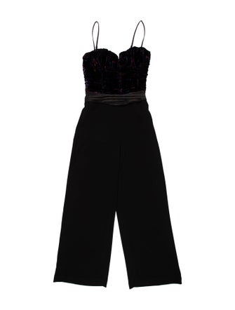 Ramy Brook Square Neckline Jumpsuit