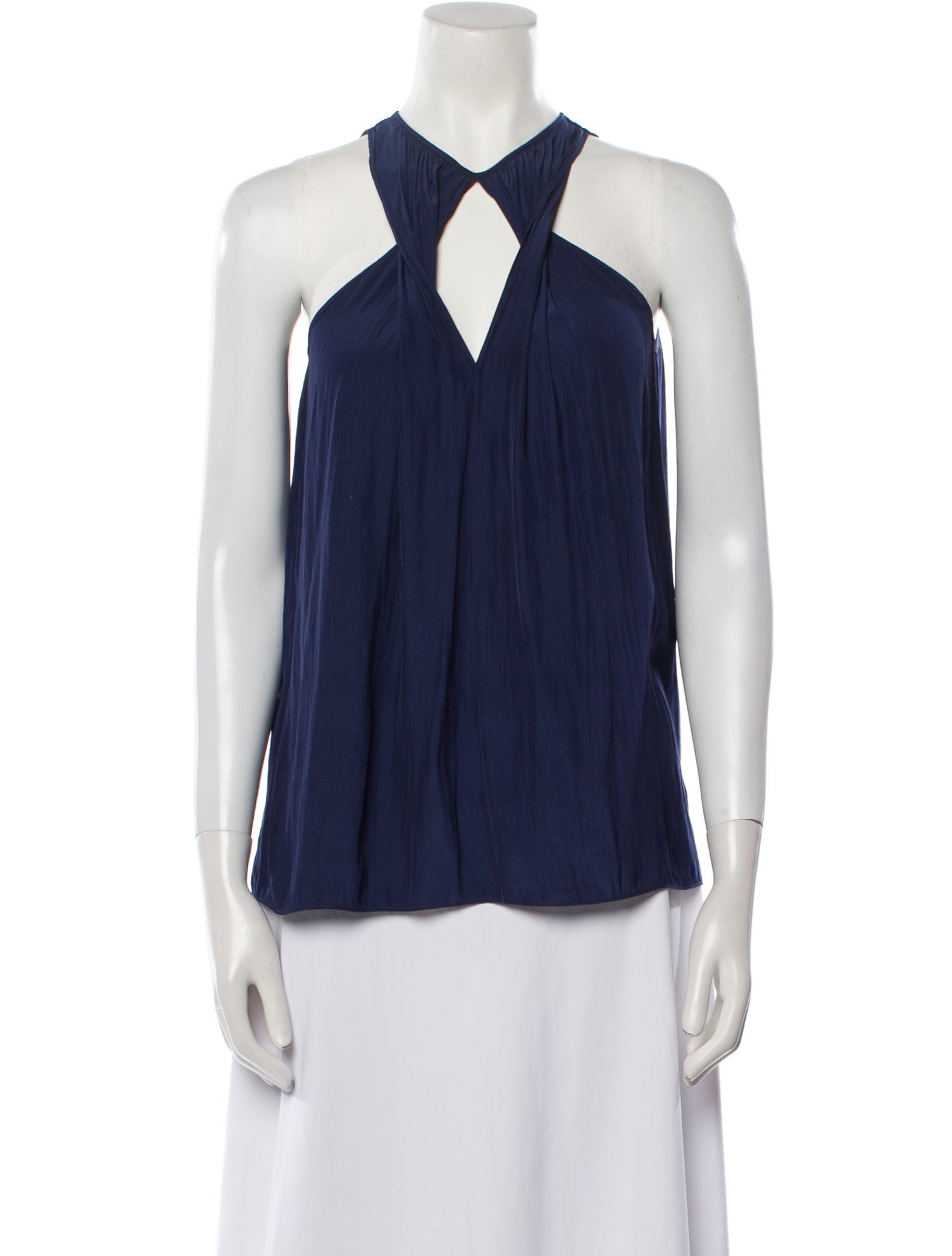 Ramy Brook V-Neck Sleeveless Blouse