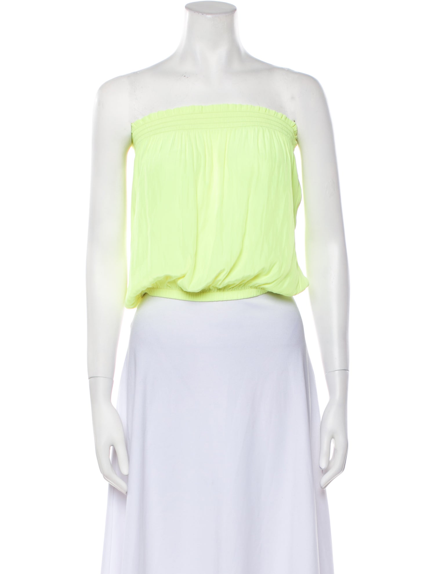 Ramy Brook Strapless Crop Top