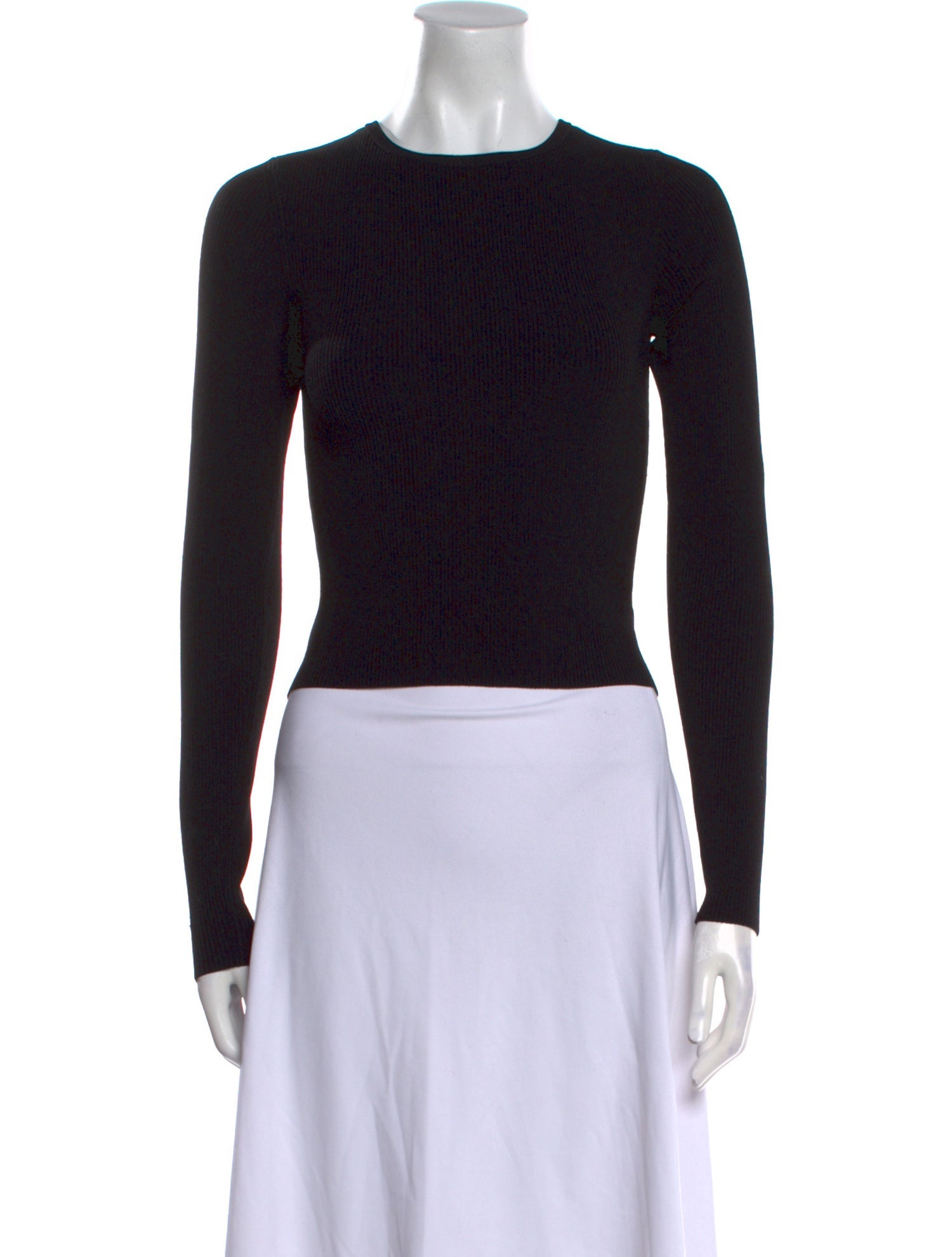 Ramy Brook Crew Neck Long Sleeve Bodysuit