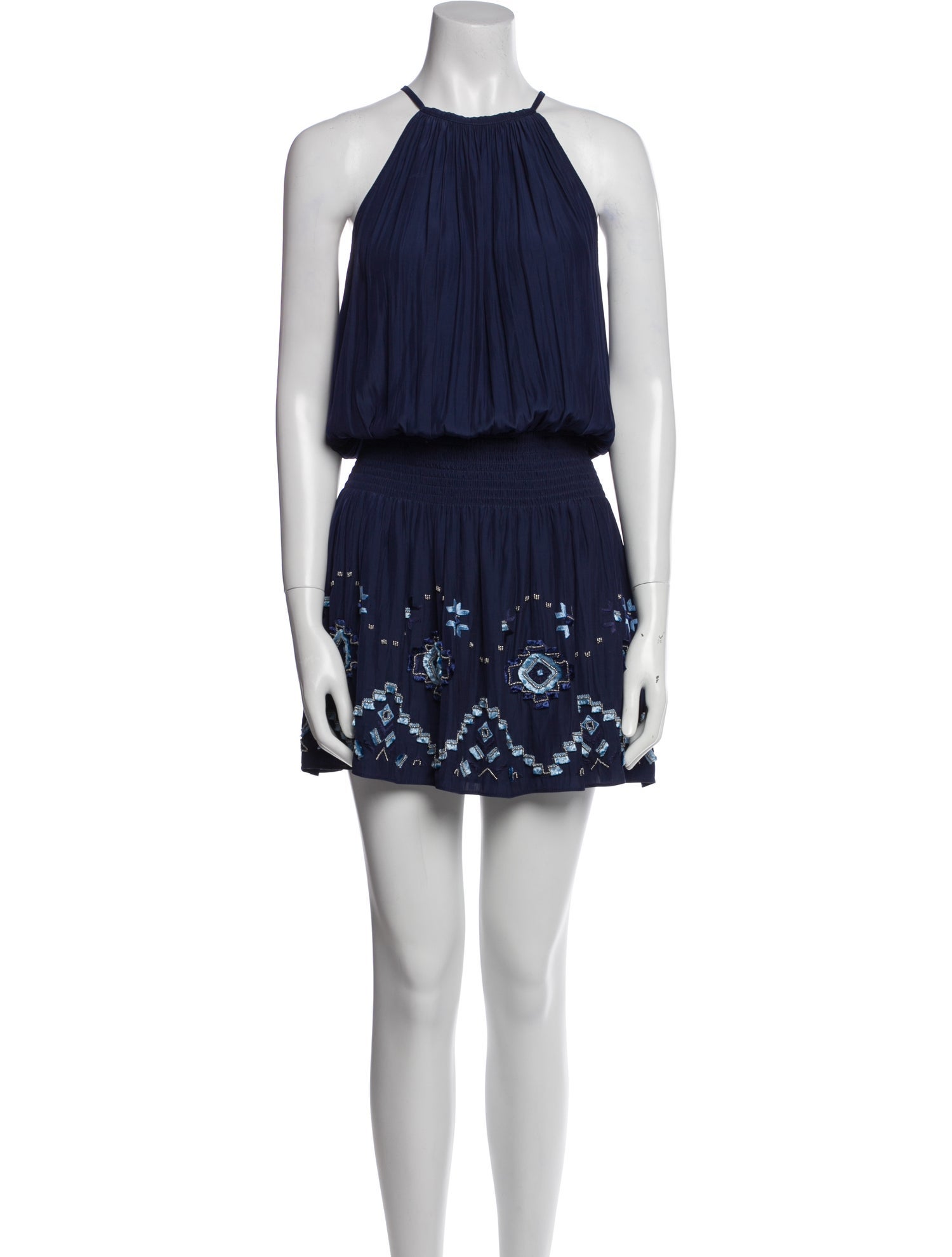 Ramy Brook Halterneck Mini Dress