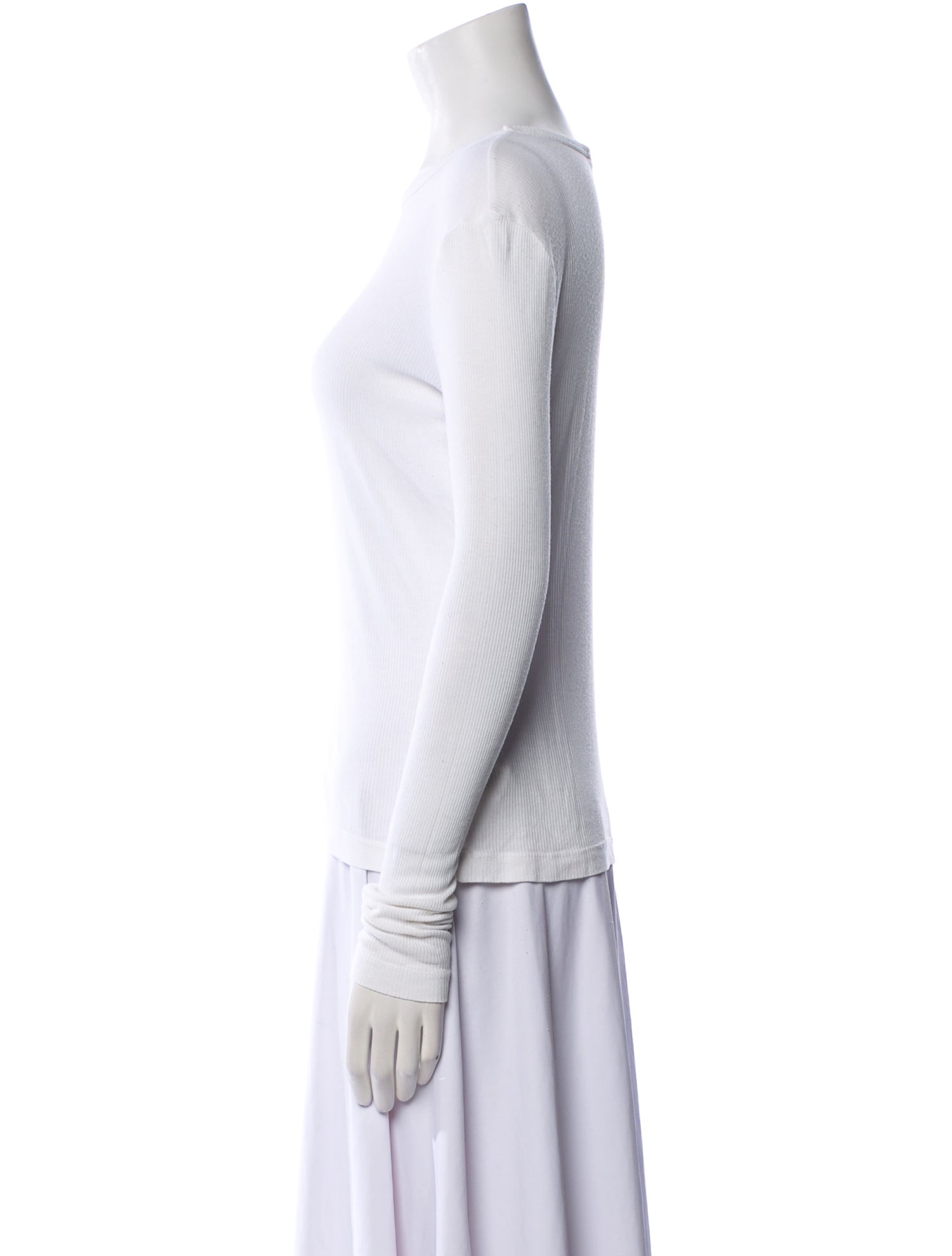 Ramy Brook Nylon Crew Neck Top