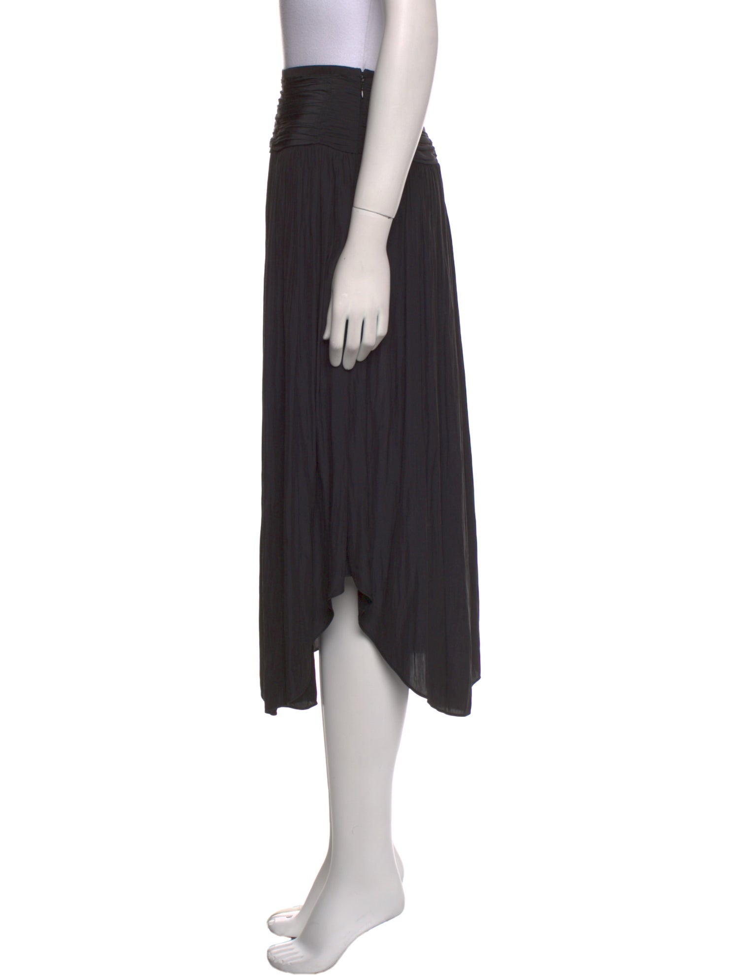 Ramy Brook Ruffle Embellishment Midi Length Skirt