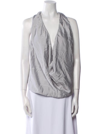 Ramy Brook Silk Cowl Neck Blouse