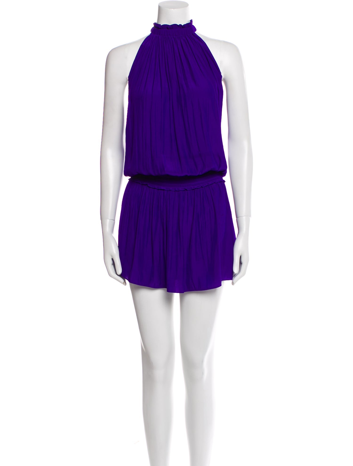 Ramy Brook Mock Neck Knee-Length Dress