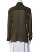 Ramy Brook Long Sleeve Button-Up Top