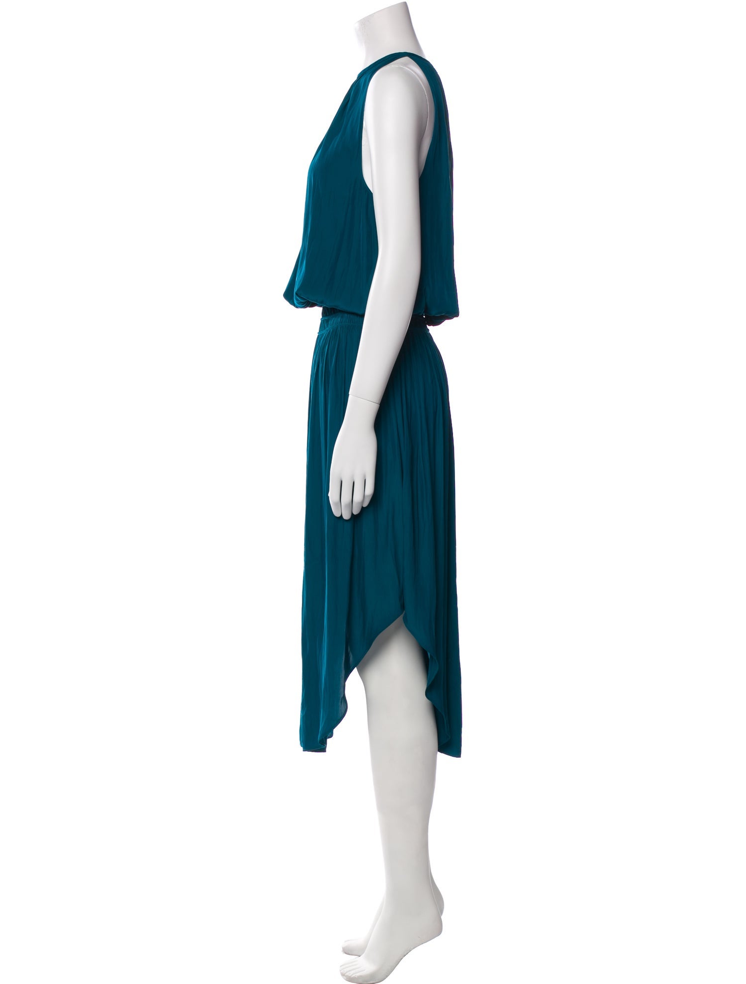 Ramy Brook Crew Neck Long Dress