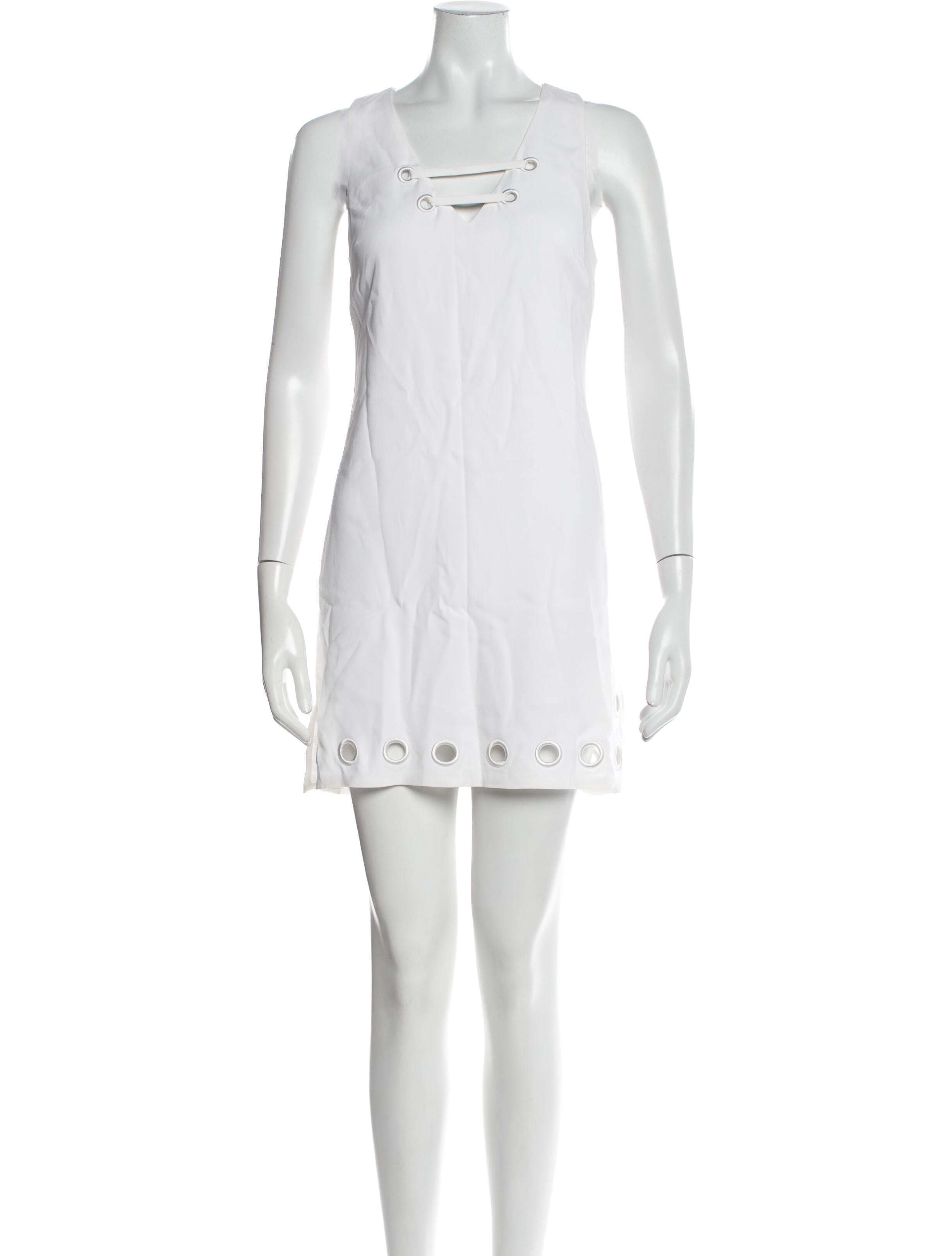 Ramy Brook Square Neckline Mini Dress