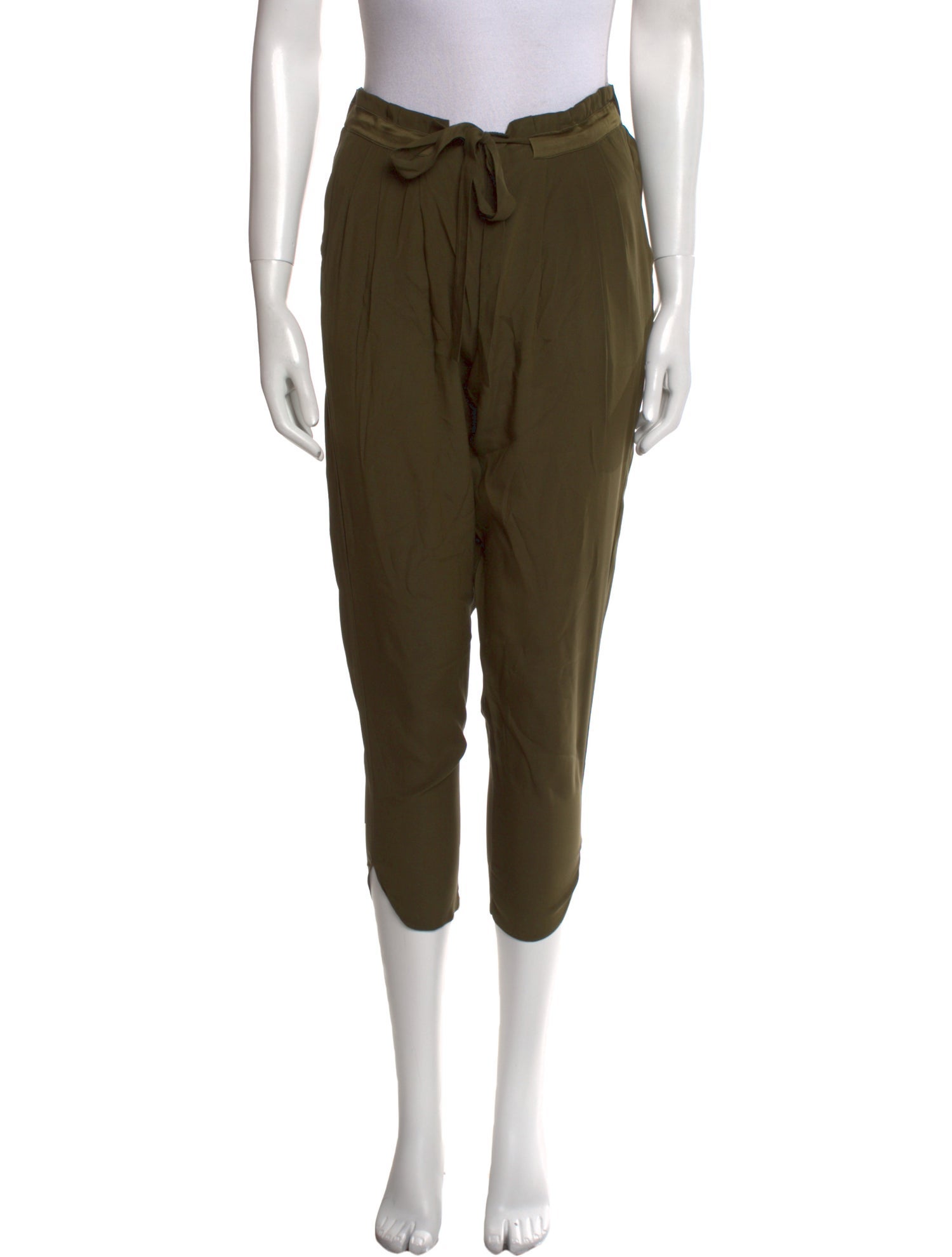 Ramy Brook Silk Skinny Leg Pants