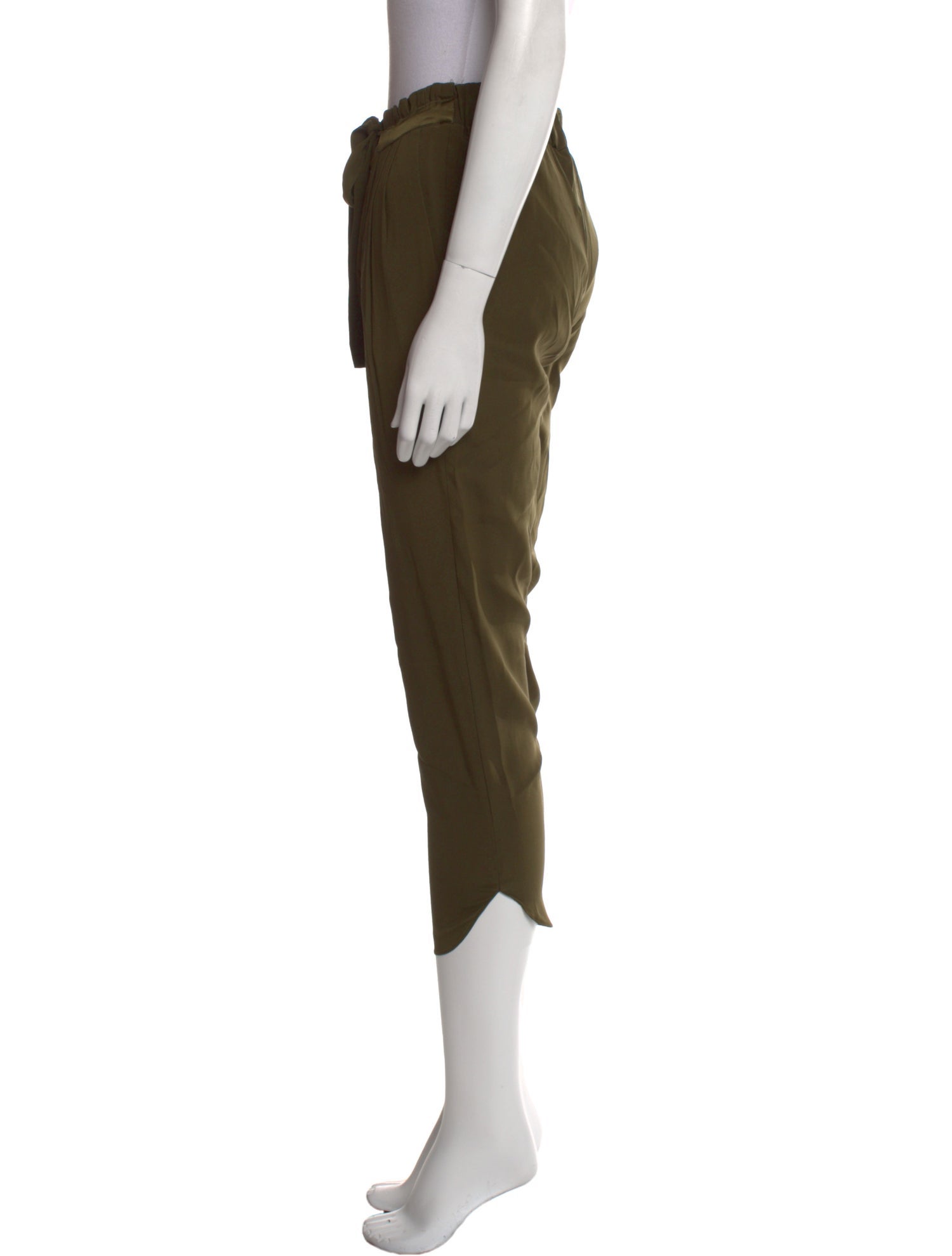 Ramy Brook Silk Skinny Leg Pants