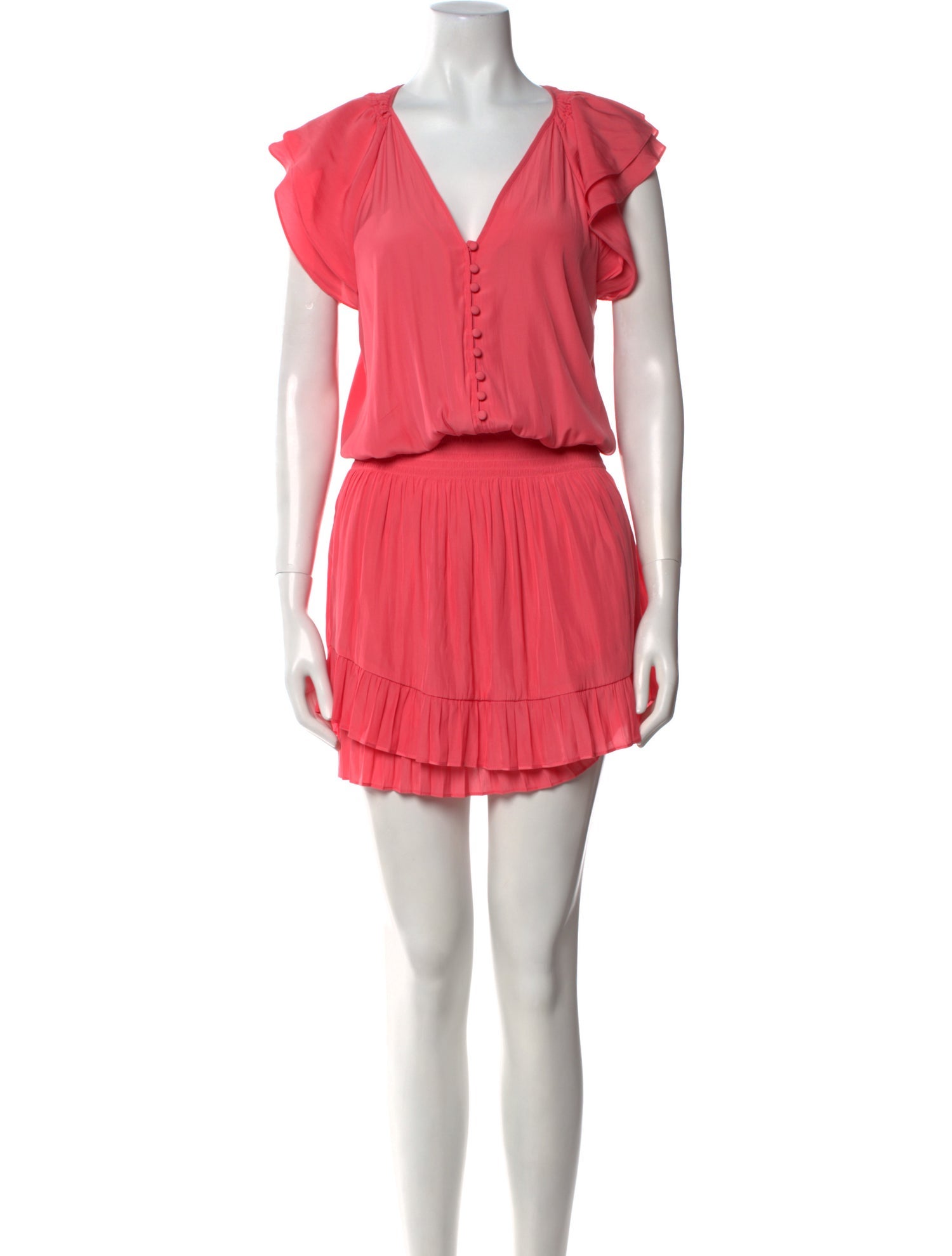 Ramy Brook V-Neck Mini Dress