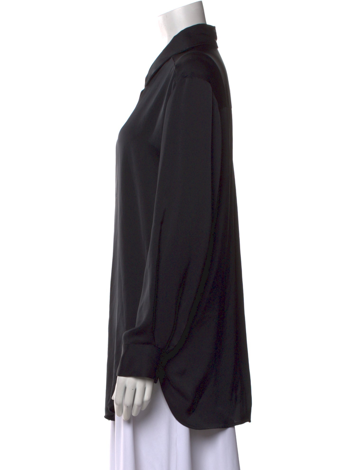 Ramy Brook Long Sleeve Button-Up Top