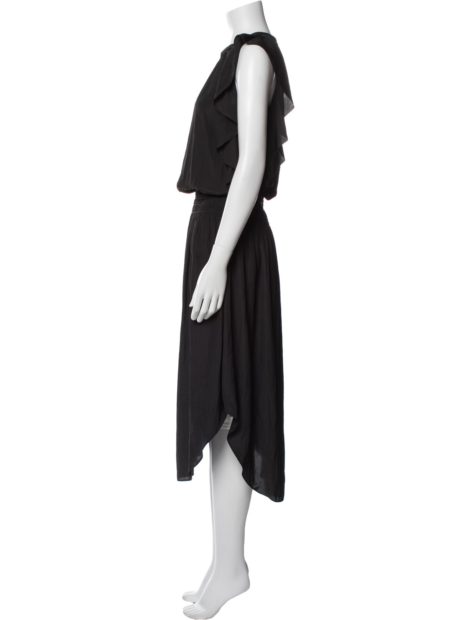 Ramy Brook Crew Neck Long Dress