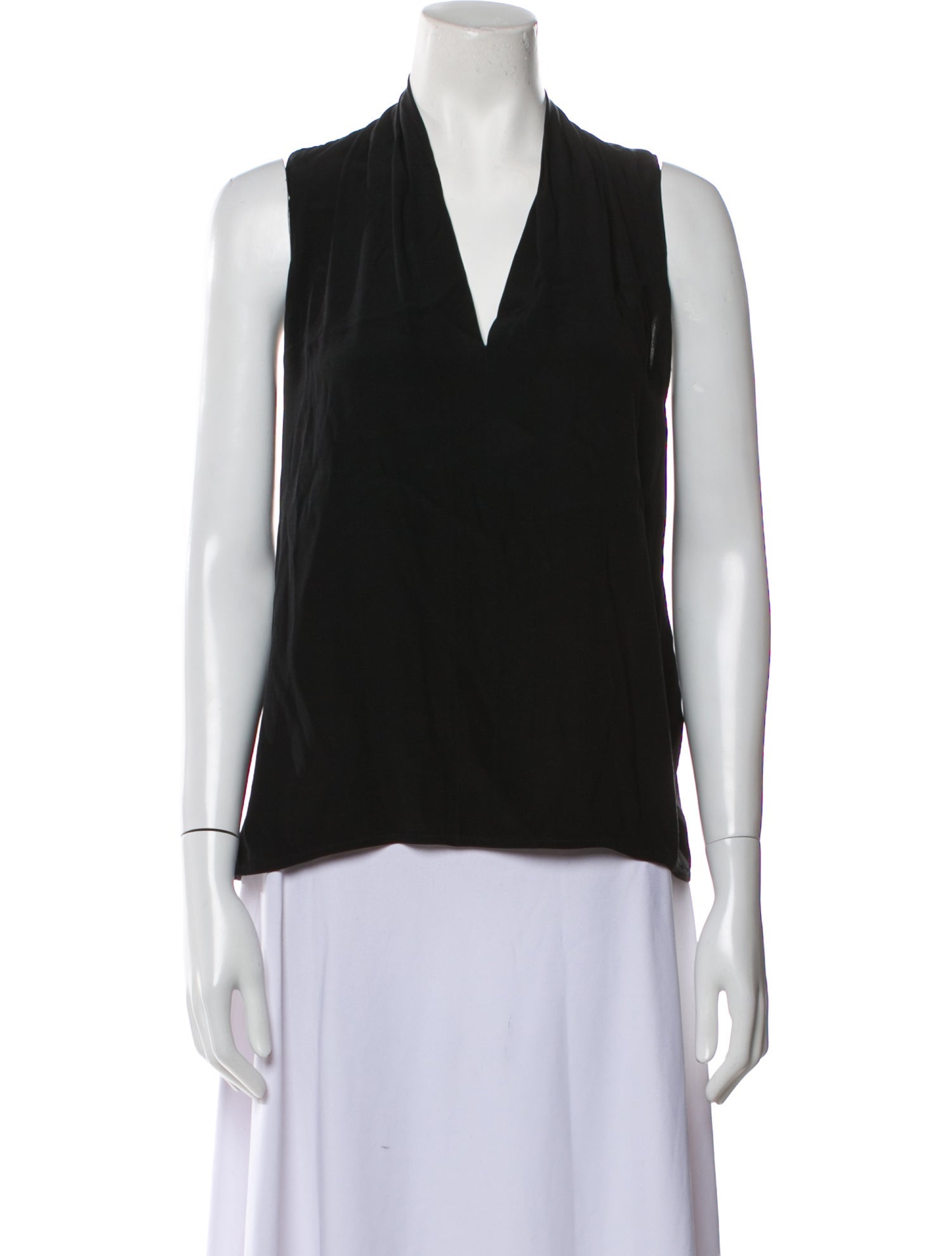 Ramy Brook Silk V-Neck Top