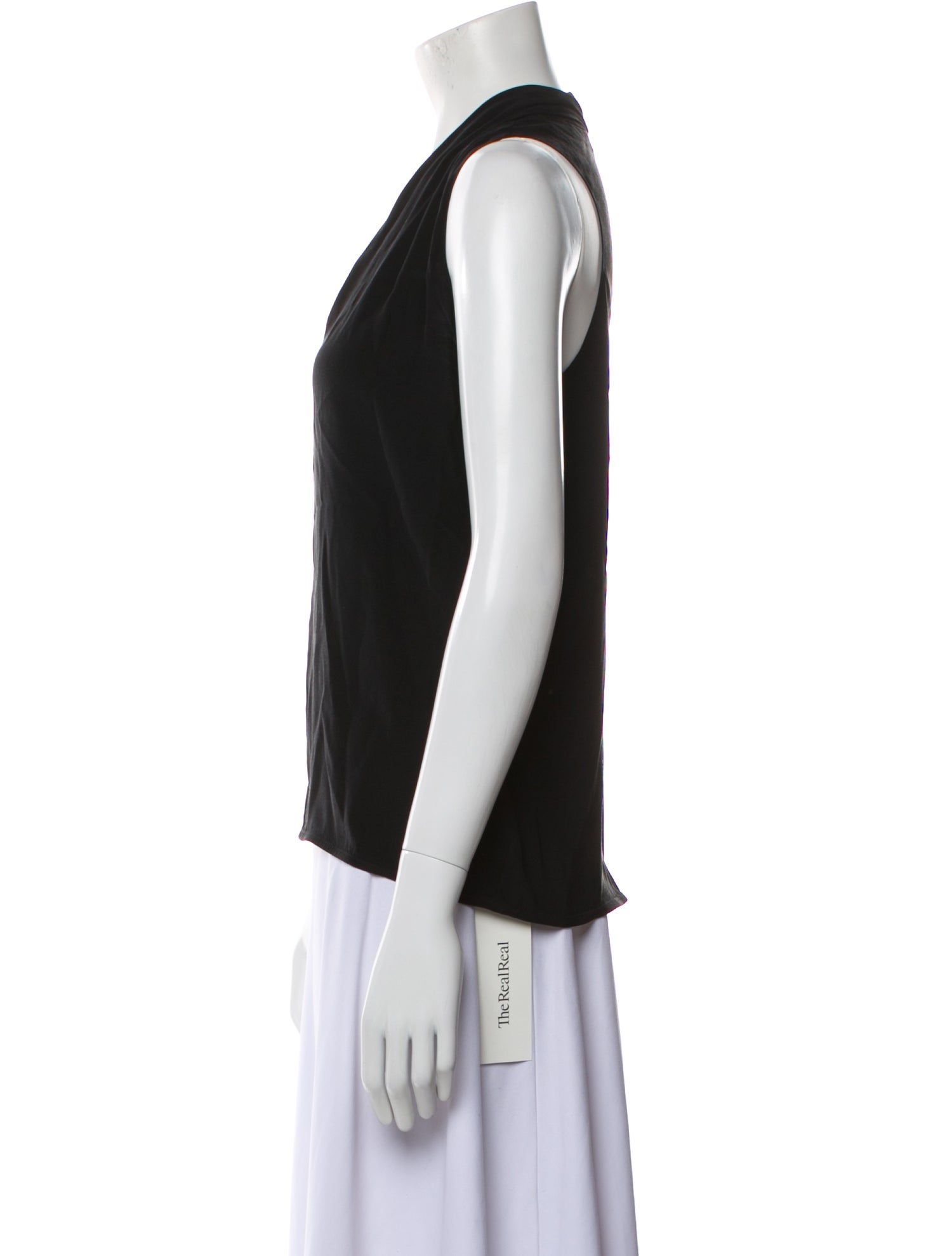 Ramy Brook Silk V-Neck Top