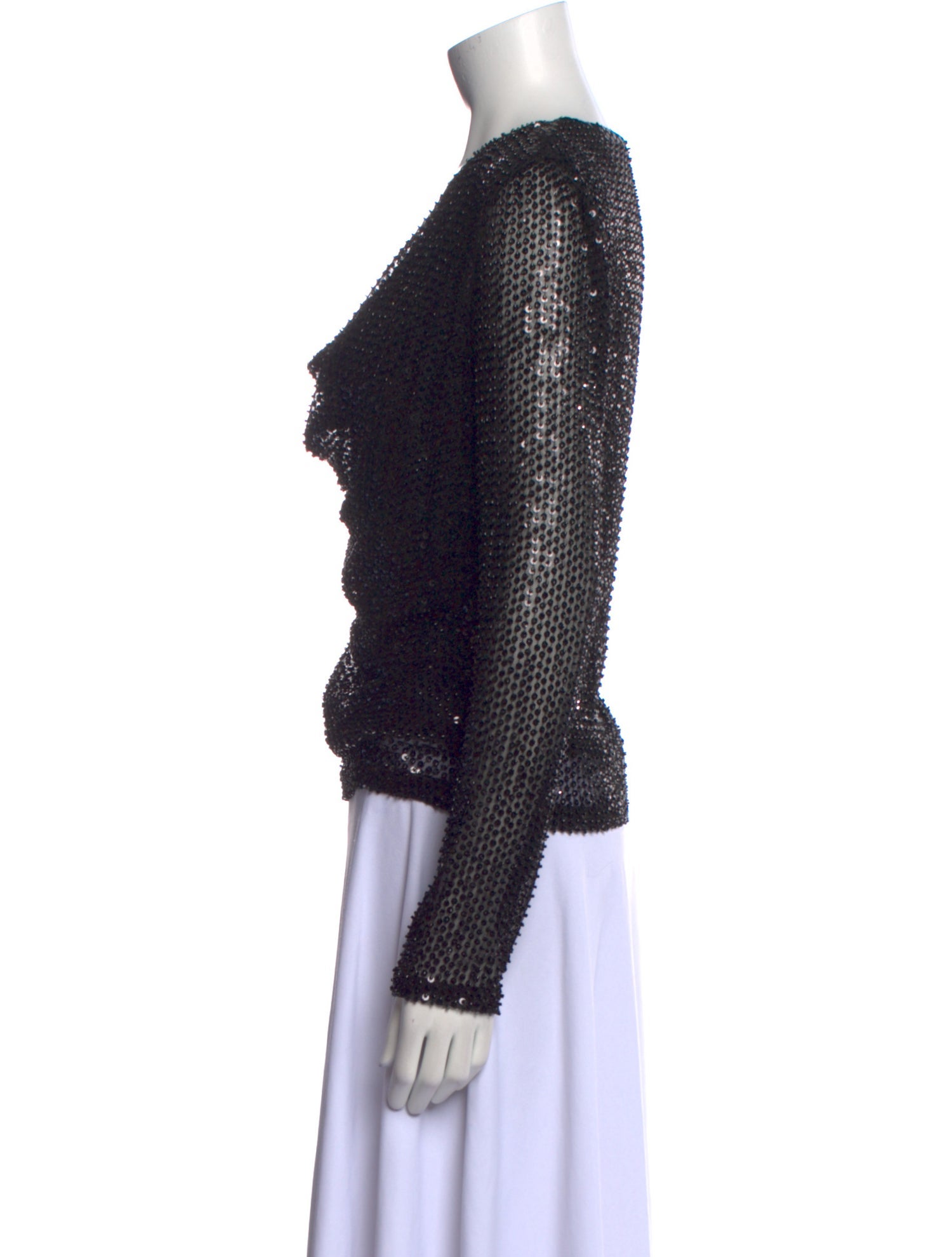 Ramy Brook Cowl Neck Long Sleeve Top