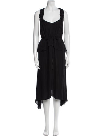 Ramy Brook Scoop Neck Long Dress