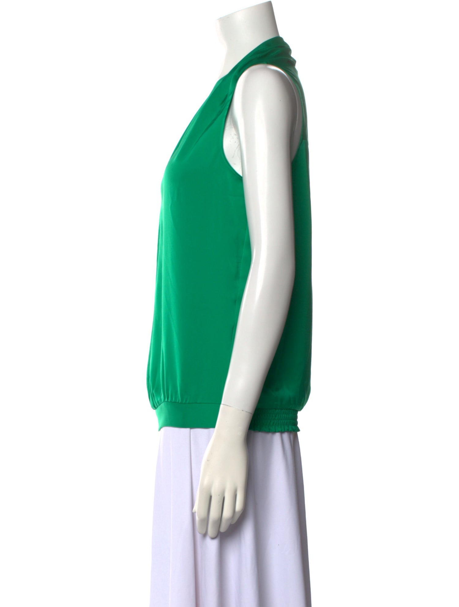 Ramy Brook Silk V-Neck Blouse