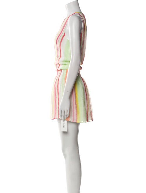 Ramy Brook Striped Mini Dress