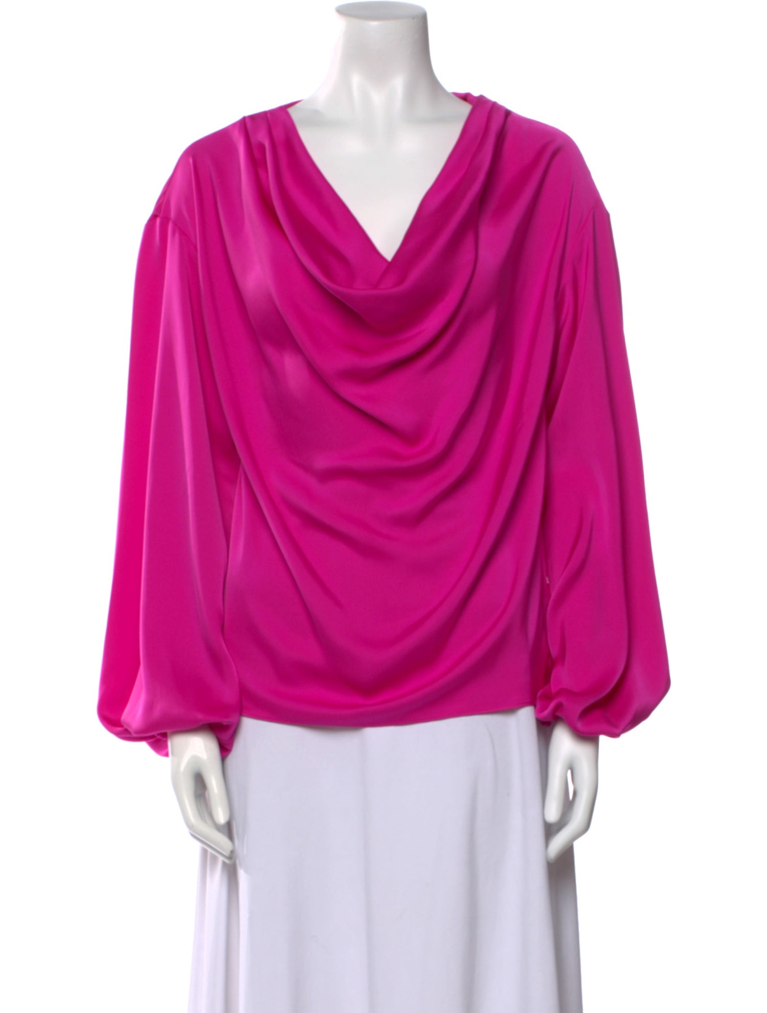 Ramy Brook Cowl Neck Long Sleeve Blouse