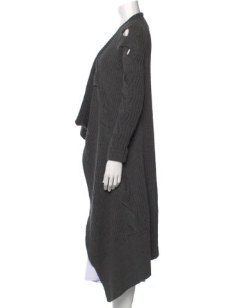 Ramy Brook Merino Wool Open Front Sweater