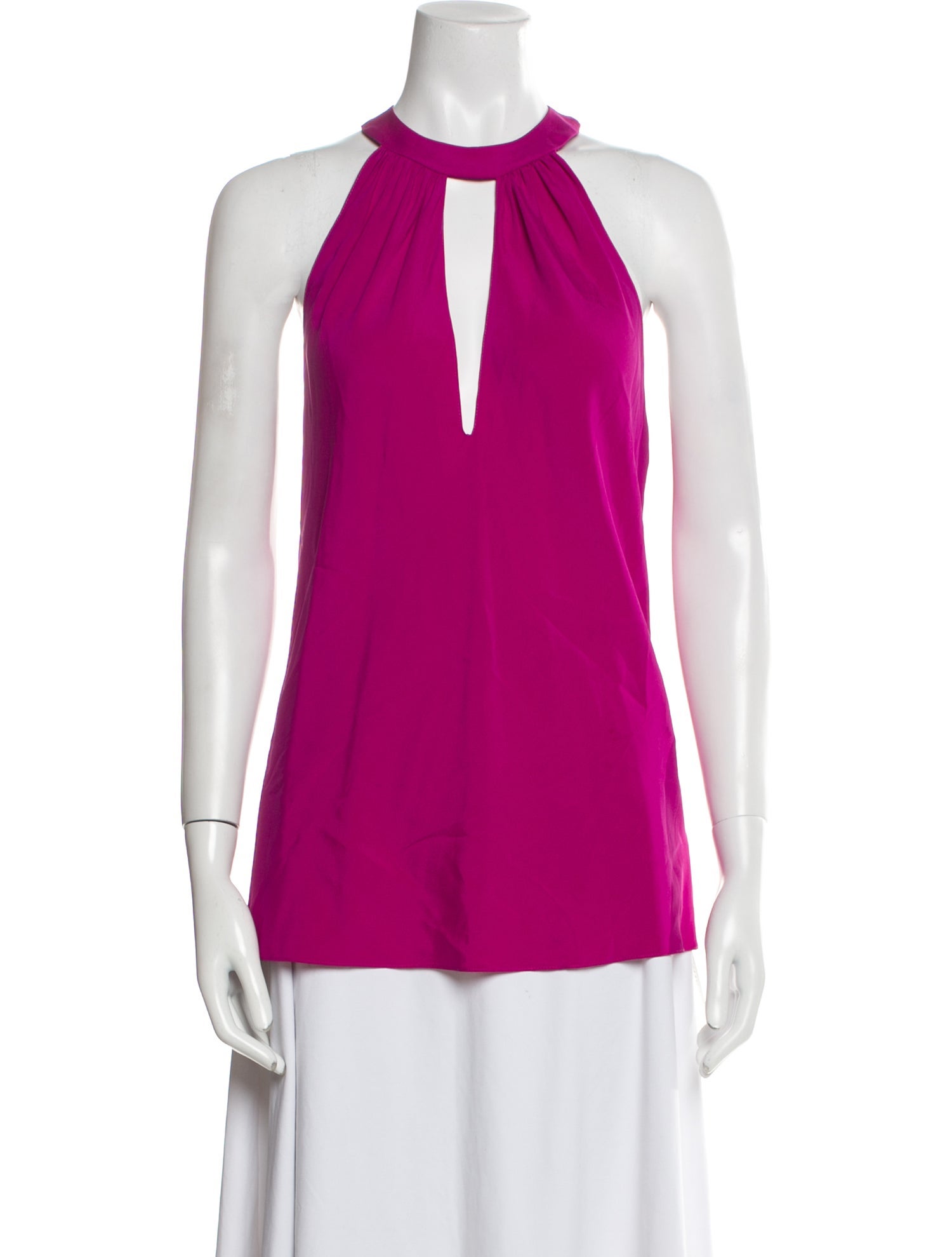 Ramy Brook Silk V-Neck Blouse