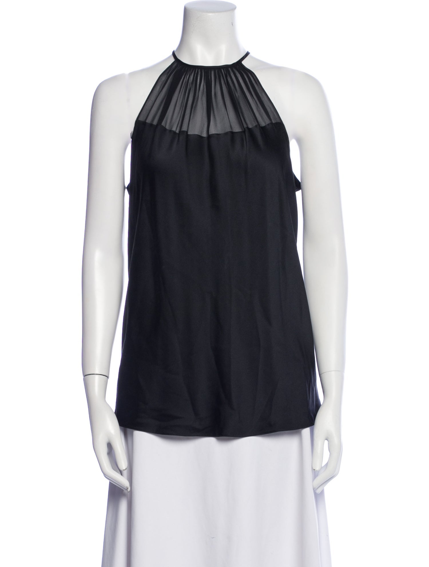 Ramy Brook Silk Halterneck Blouse