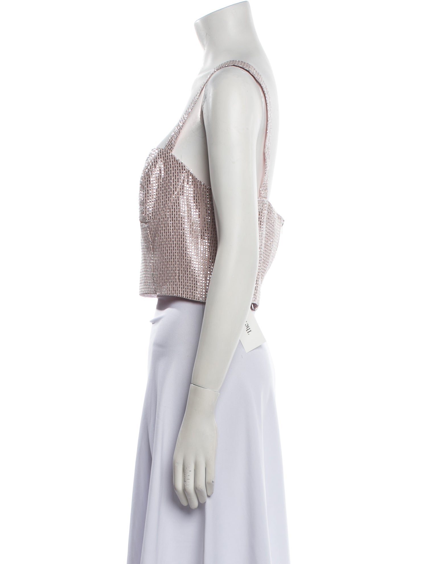 Ramy Brook Silk Printed Crop Top