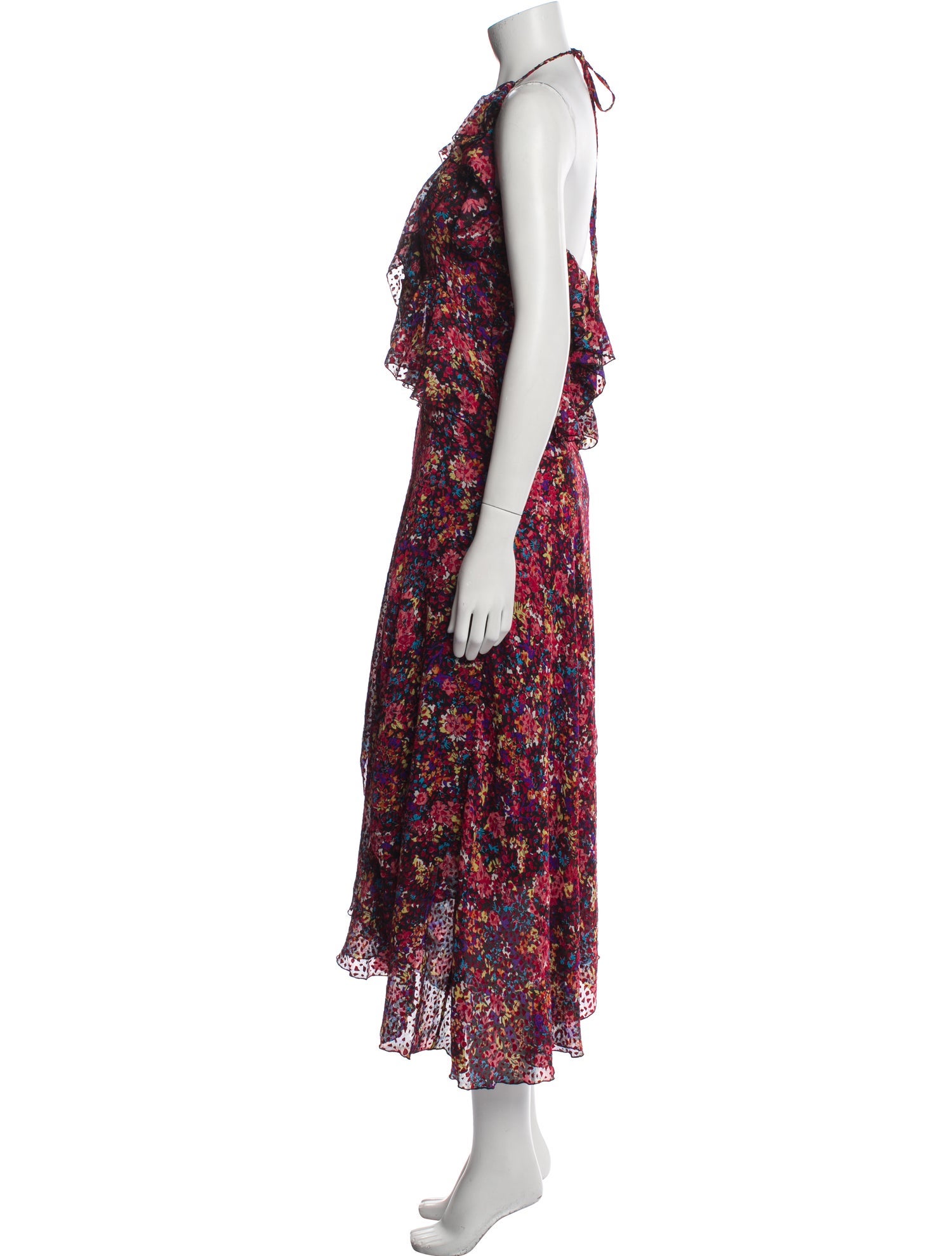 Ramy Brook Floral Print Long Dress w/ Tags