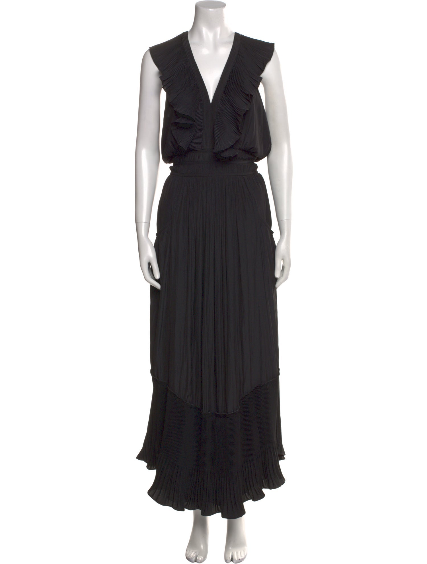 Ramy Brook V-Neck Long Dress