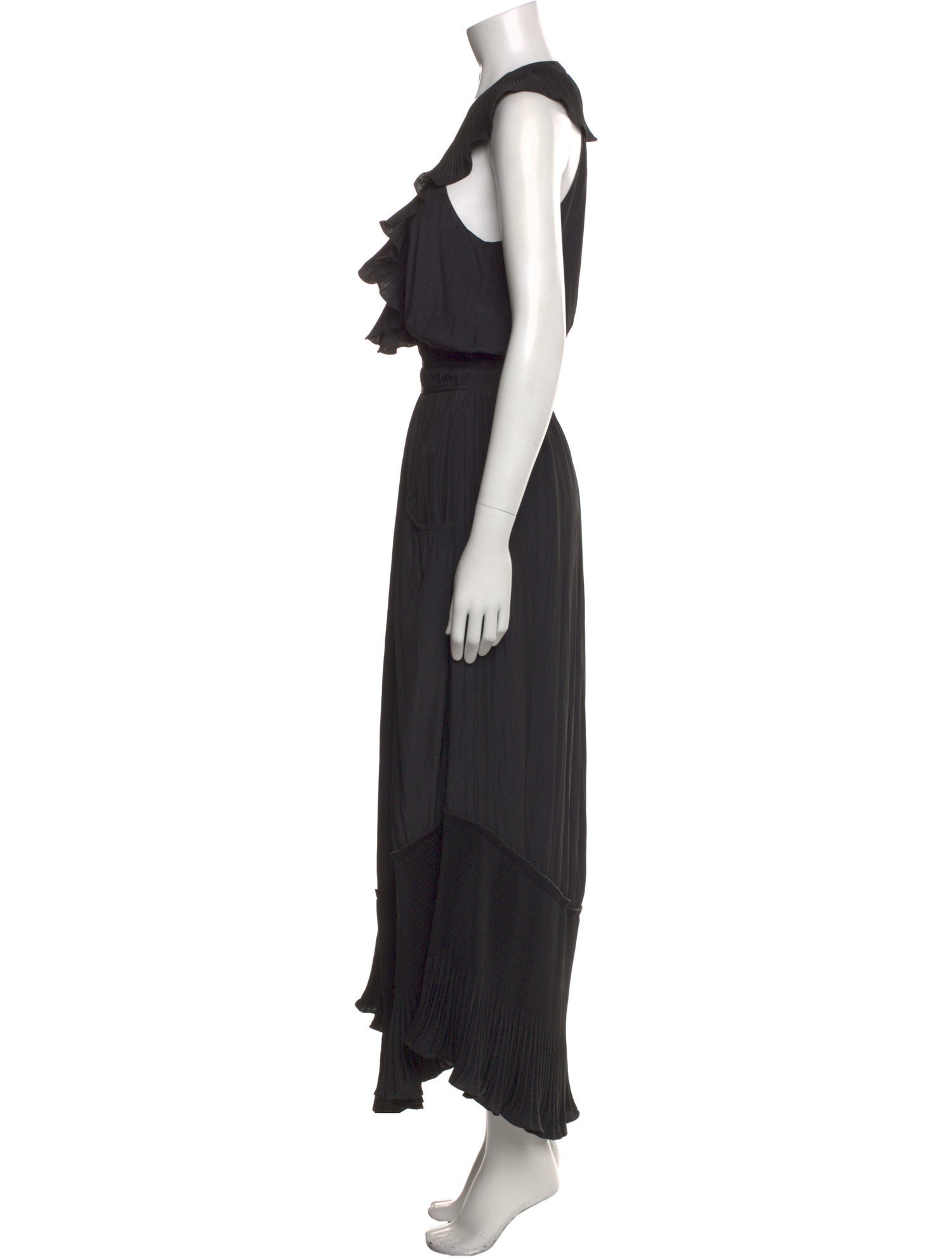 Ramy Brook V-Neck Long Dress