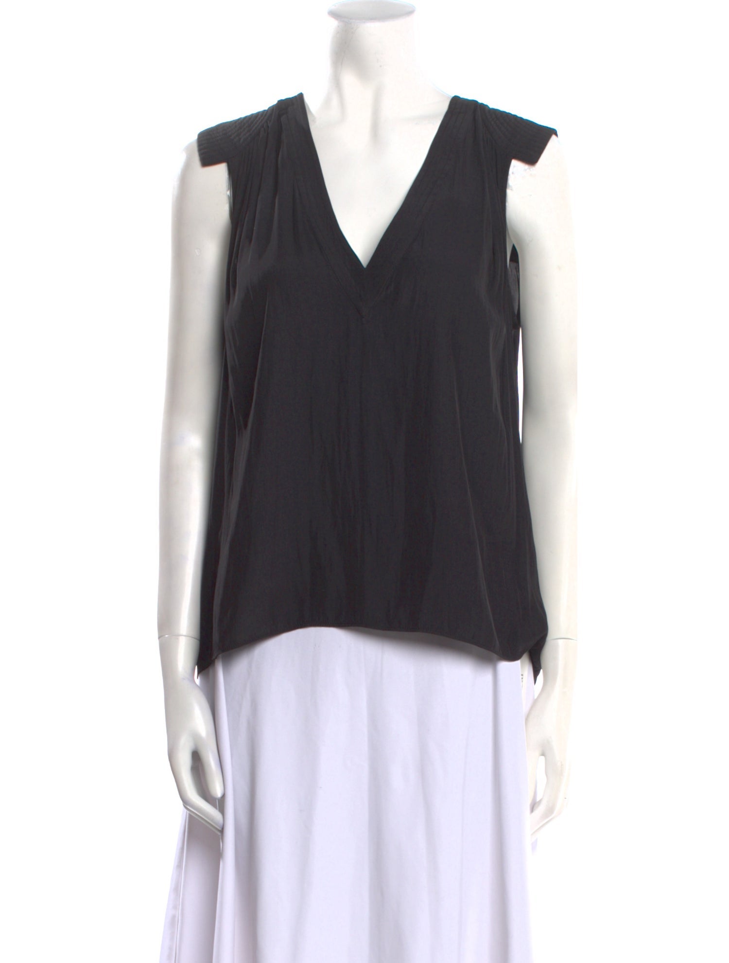 Ramy Brook V-Neck Sleeveless Top