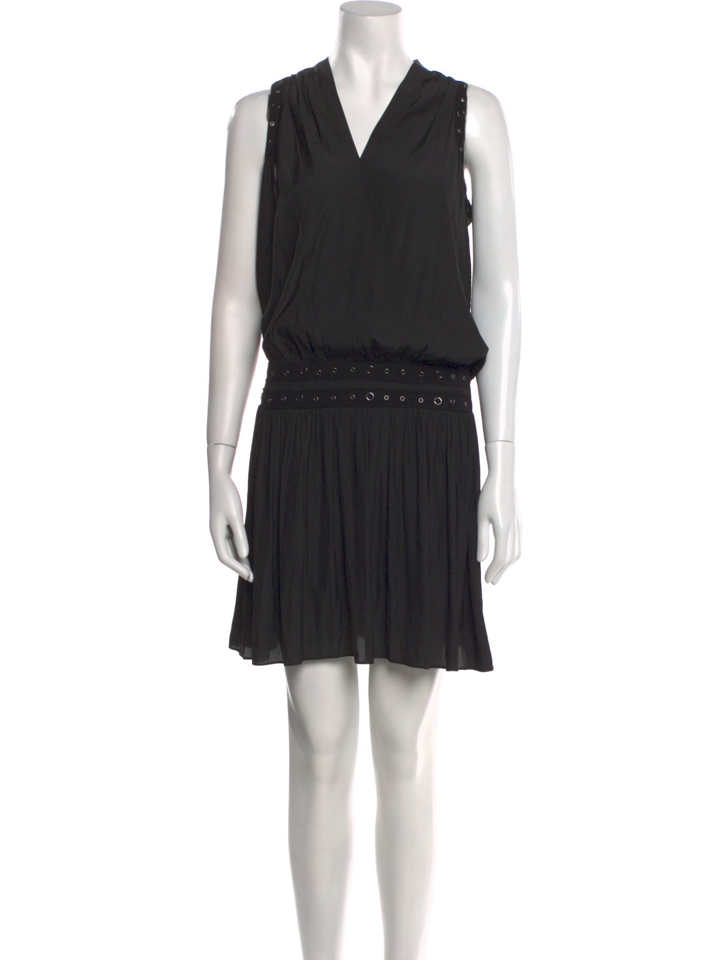 Ramy Brook V-Neck Knee-Length Dress