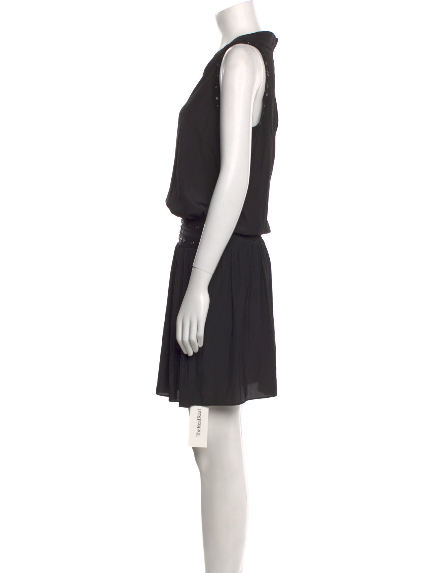 Ramy Brook V-Neck Knee-Length Dress