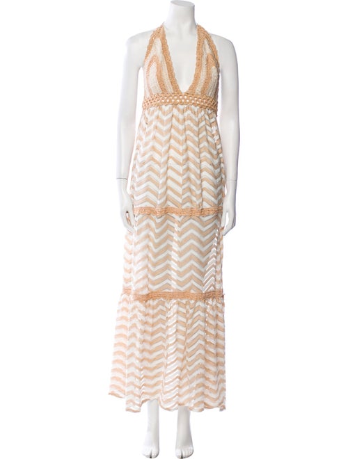 Ramy Brook Striped Long Dress
